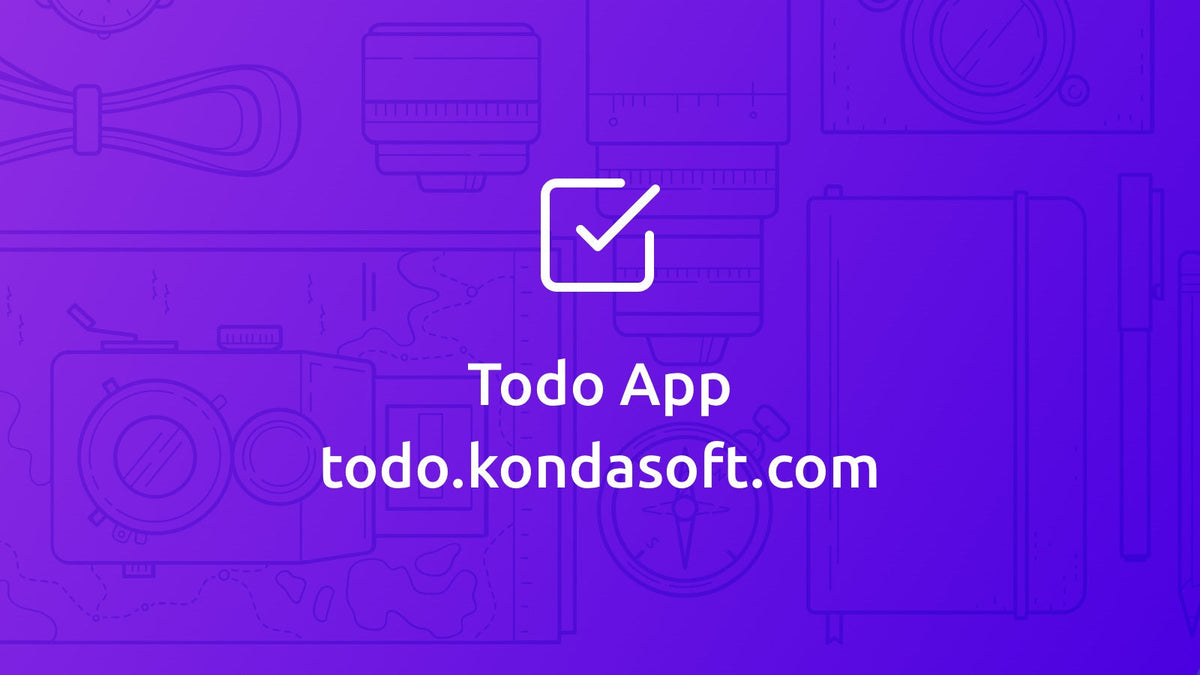 KondaSoft Todo App